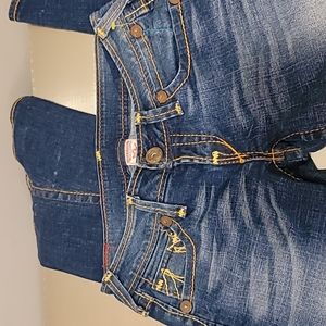 True Religion Brand Jeans Bobby Big T made in USA